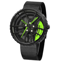 Load image into Gallery viewer, Car Wheel Watch-Waterproof Stainless Steel Japanese Quartz Wrist Watch