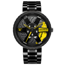 Load image into Gallery viewer, Car Wheel Hub Watch-Waterproof Stainless Steel Japanese Quartz Wrist Watch for men