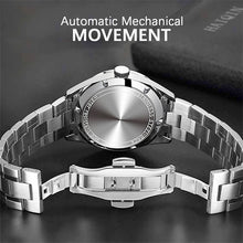 Load image into Gallery viewer, Car Rim Watch-Waterproof Stainless Steel Japanese Quartz Wrist Watch Sports Men’s Watches(Silver-HD)