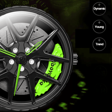 Load image into Gallery viewer, Car Rim Watch-Waterproof Stainless Steel Japanese Quartz Wrist Watch