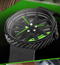 Load image into Gallery viewer, Car Rim Watch-Waterproof Stainless Steel Japanese Quartz Wrist Watch
