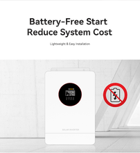 Load image into Gallery viewer, 1.5kW 2.2kW 3.6kW 4.2kW 5.5kW 6.2kW 12kW 13.2kW EU MPPT All In One Off Grid Wifi Hybrid Solar Power Inverter
