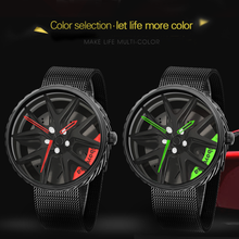 Load image into Gallery viewer, Car Rim Watch-Waterproof Stainless Steel Japanese Quartz Wrist Watch
