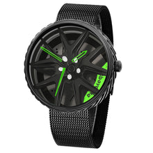 Load image into Gallery viewer, Car Rim Watch-Waterproof Stainless Steel Japanese Quartz Wrist Watch
