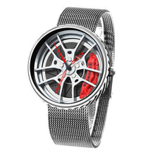 Load image into Gallery viewer, Car Wheel Watch-Waterproof Stainless Steel Japanese Quartz Wrist Watch
