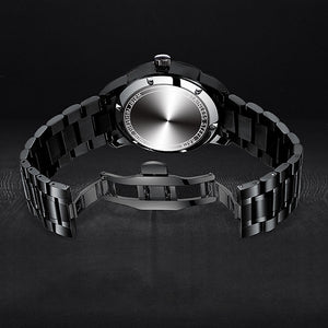 Car Wheel Watch-Waterproof Stainless Steel Japanese Quartz Wrist Watch Sports Men’s Watches