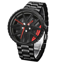 Load image into Gallery viewer, Car Rim Watch-Waterproof Stainless Steel Japanese Quartz Wrist Watch
