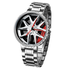 Load image into Gallery viewer, Car Wheel Watch-Waterproof Stainless Steel Japanese Quartz Wrist Watch
