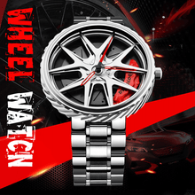 Load image into Gallery viewer, Car Wheel Watch-Waterproof Stainless Steel Japanese Quartz Wrist Watch
