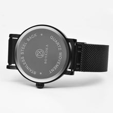 Load image into Gallery viewer, Mens Watches New Pointerless Creative Quartz Watch Men Casual Slim Mesh Steel Waterproof Sport Watch
