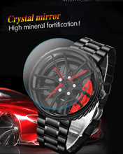 Load image into Gallery viewer, Car Wheel Watch-Waterproof Stainless Steel Japanese Quartz Wrist Watch
