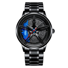 Load image into Gallery viewer, Car Rim Watch-Waterproof Stainless Steel Japanese Quartz Wrist Watch
