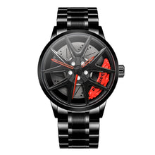 Load image into Gallery viewer, Car Wheel Watch-Waterproof Stainless Steel Japanese Quartz Wrist Watch
